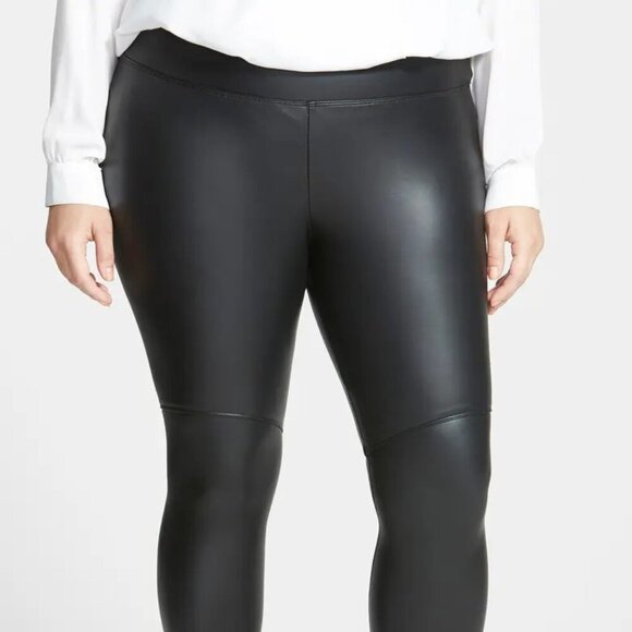 BP. Nordstrom Synthetic Leather Leggings NWT - Picture 1 of 5